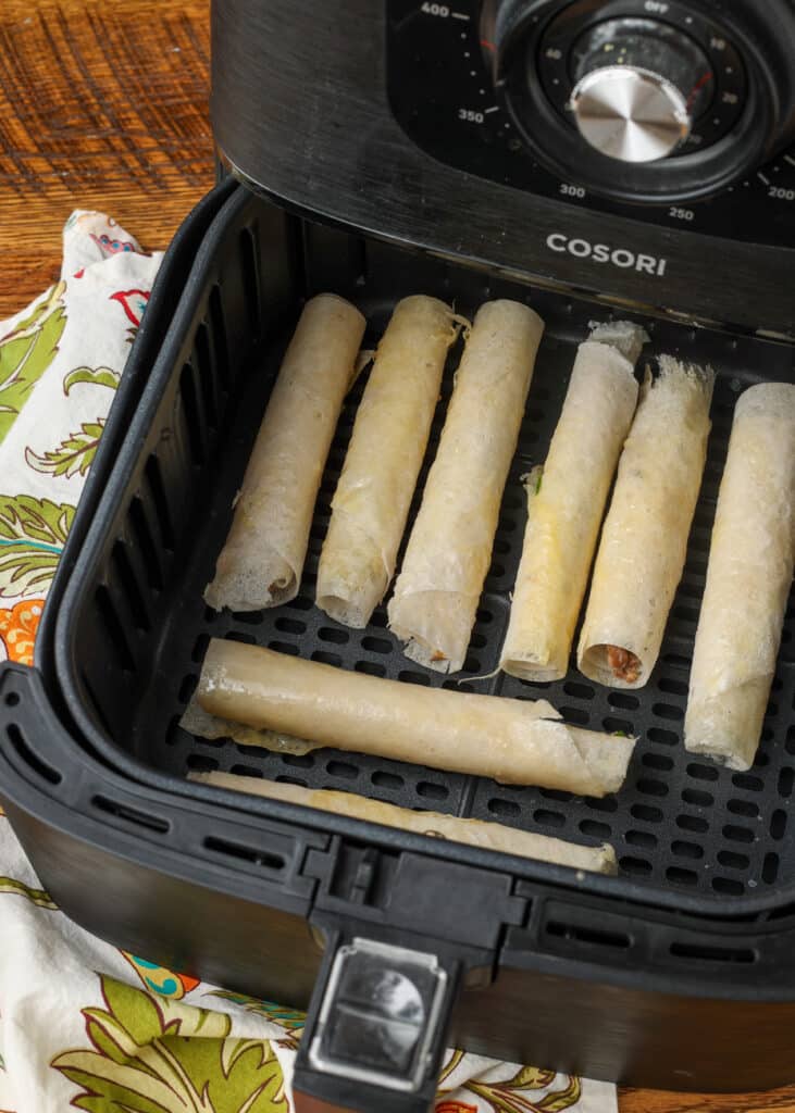 lumpia rolls in air fryer
