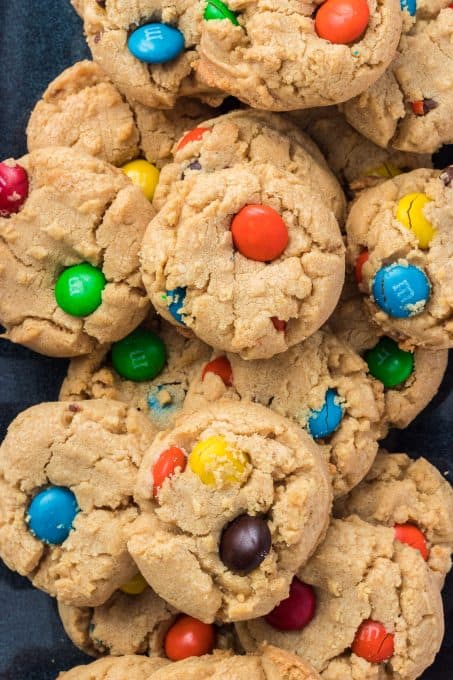 Peanut Butter M&M Cookies