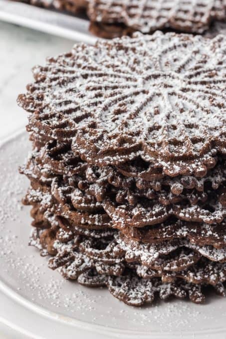 Chocolate Pizzelle Recipe
