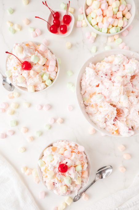 Fluffy dessert Salad