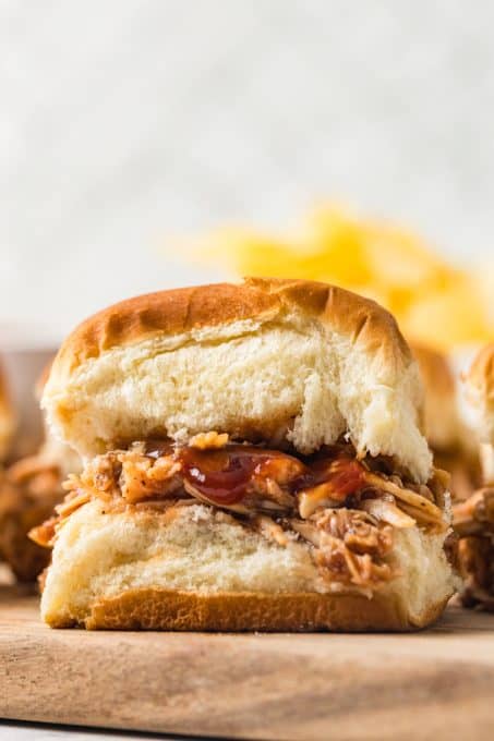 BBQ Chicken Sliders