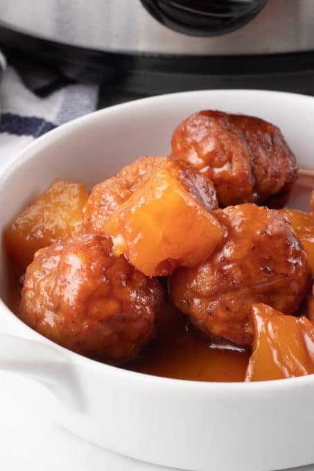 Slow Cooker Sweet and Sour Meatballs