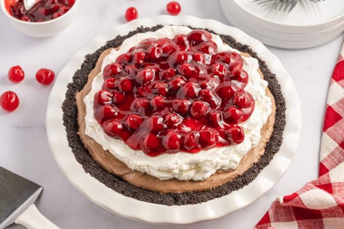 Chocolate Cherry Pie