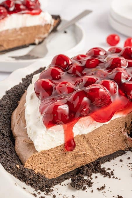 Chocolate Cherry Pie