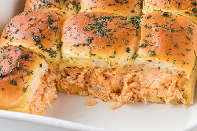 Buffalo Chicken Sliders