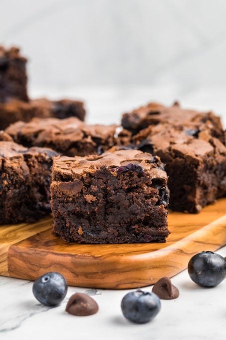 Blueberry Chocolate Brownies