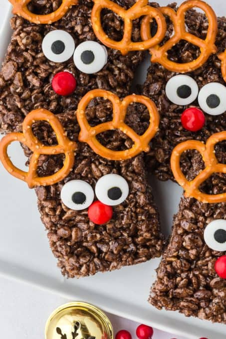 Rudolph Rice Krispie Treats