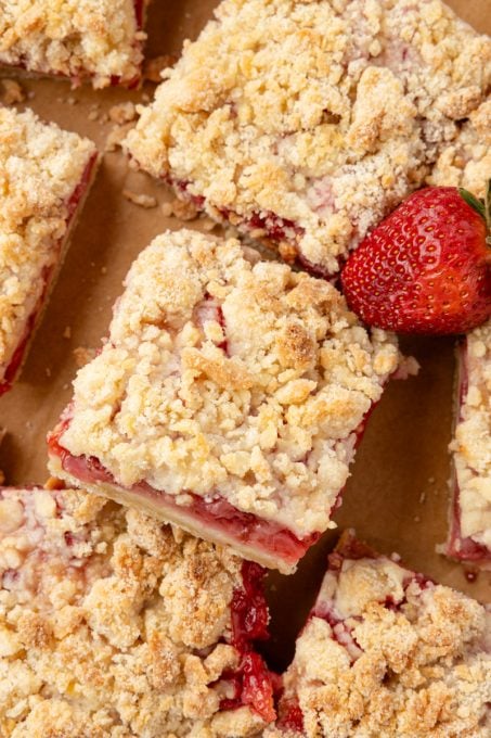 Strawberry Shortbread Bars