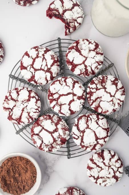 Red Crinkles out of the oven.