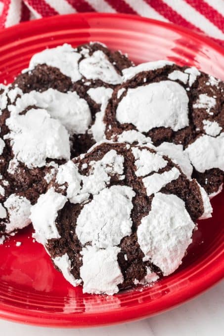 Chocolate Crinkle Cookies