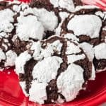 Chocolate Crinkle Cookies