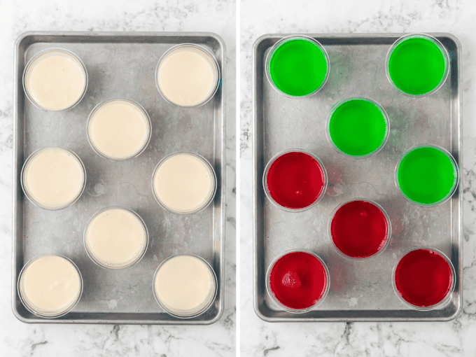 Second set of process photos for Jell-O© Cups