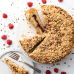 Raspberry Streusel Cake