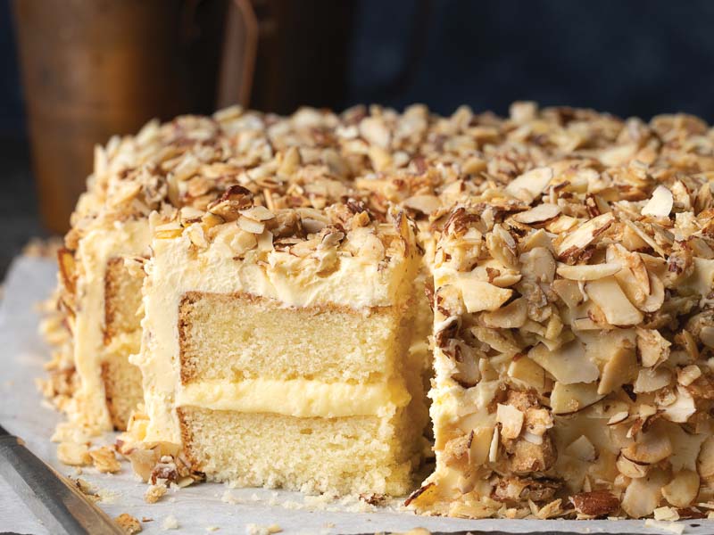 Burnt Almond Torte