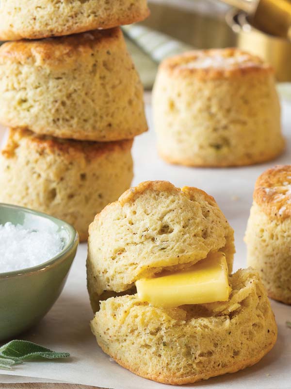 Sage Browned Butter Biscuits