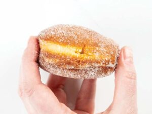 Cut malasada
