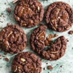Chocolate Mint Chip Cookies