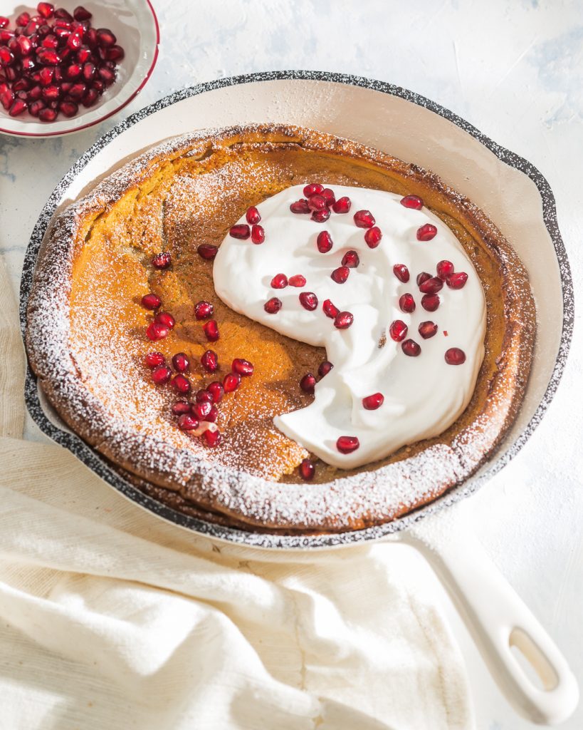 Gingerbread Dutch Baby Pancake