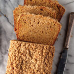 Streusel-Topped Baked Sweet Potato Loaf