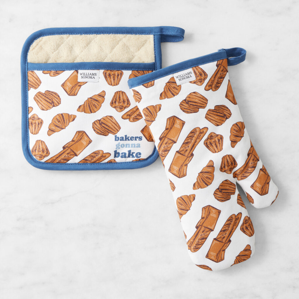 Oven Mitt and Potholder Set