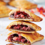 Baked Strawberry & Chocolate Hazelnut Spread Hand Pies