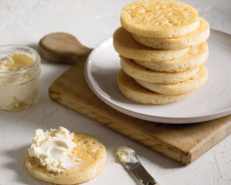 Traditional Crumpets