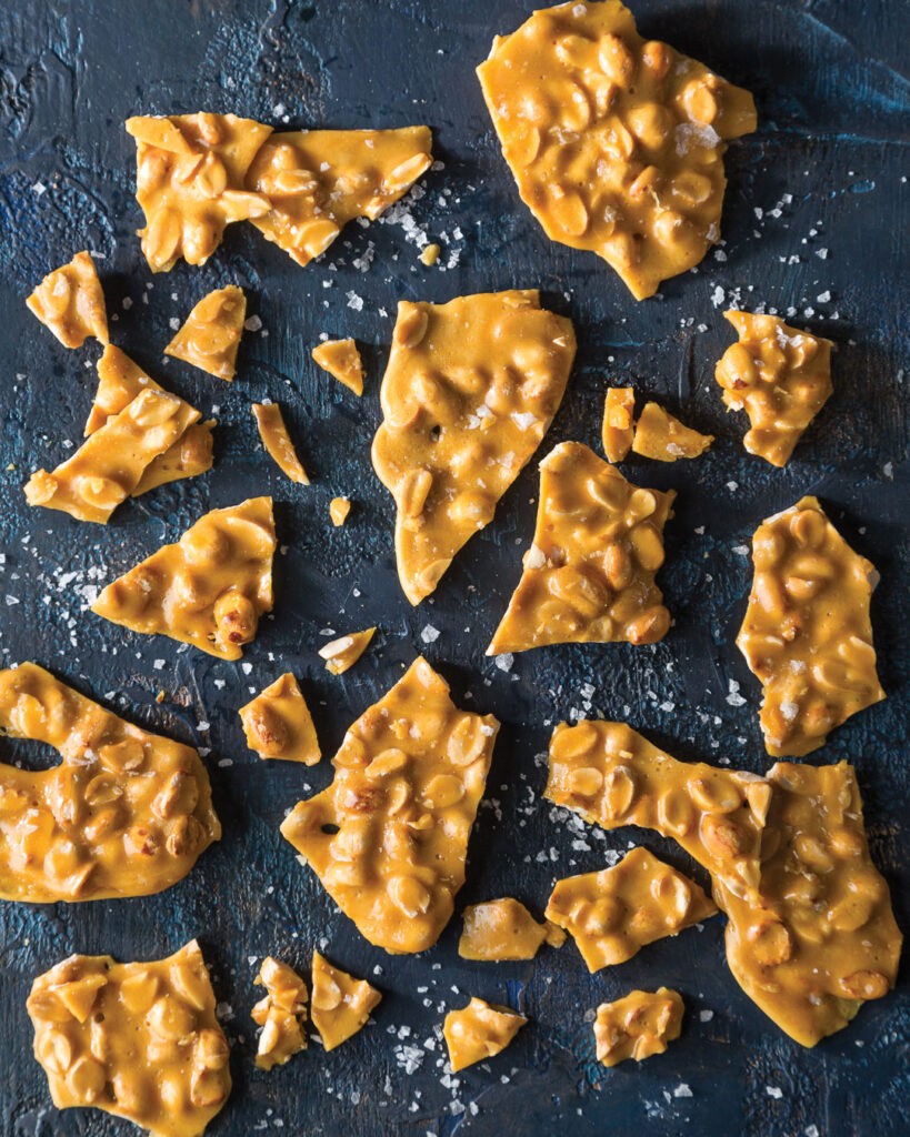 Bourbon Peanut Brittle