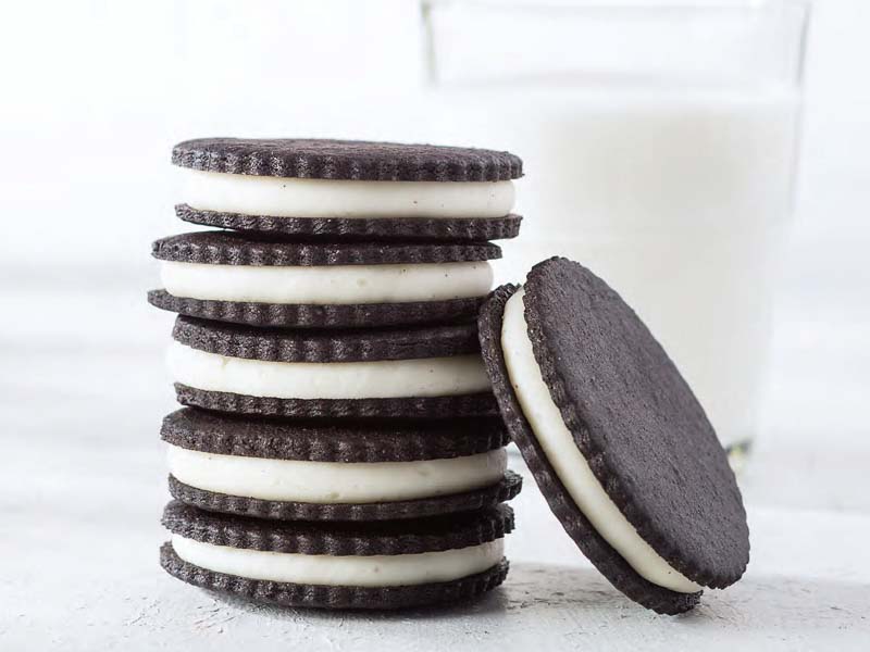 Black Cocoa Sandwich Cookies