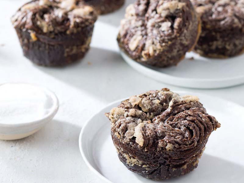 Black Cocoa Kouign Amann