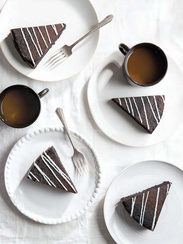 Flourless Black Cocoa Cake