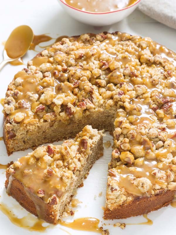 Mulled Apple Coffee Cake