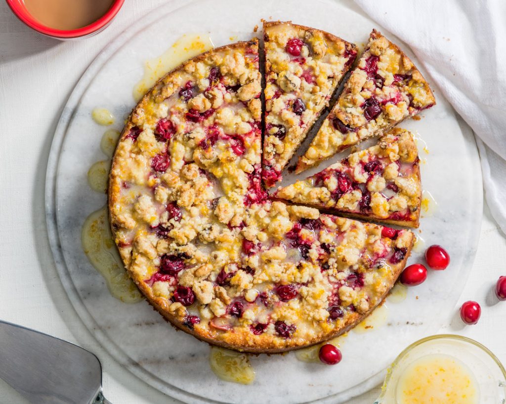Cranberry Citrus Coffee Cake