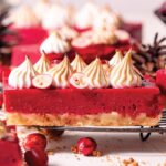 Cranberry Bars with Orange Shortbread Crust