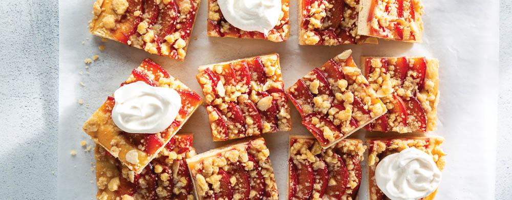 Yeasted Bavarian Plum Cake