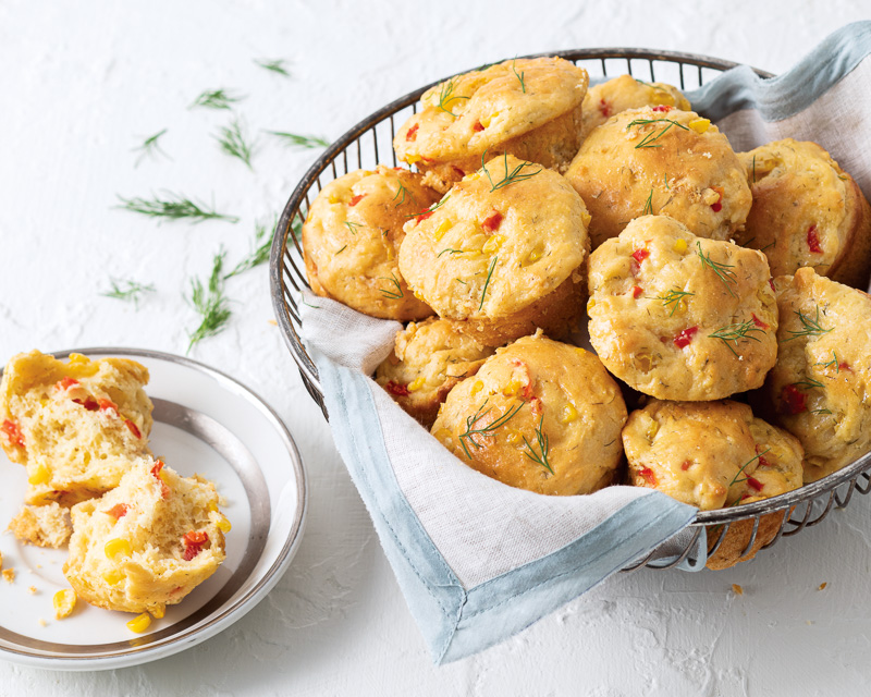 fresh corn muffins