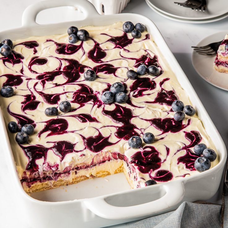 Blueberry-Lemon Tiramisù