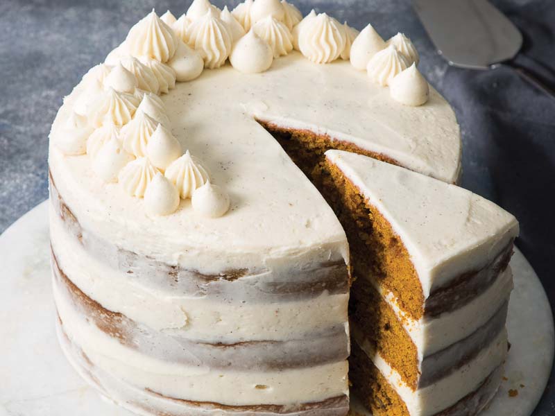 Pumpkin Spice Layer Cake