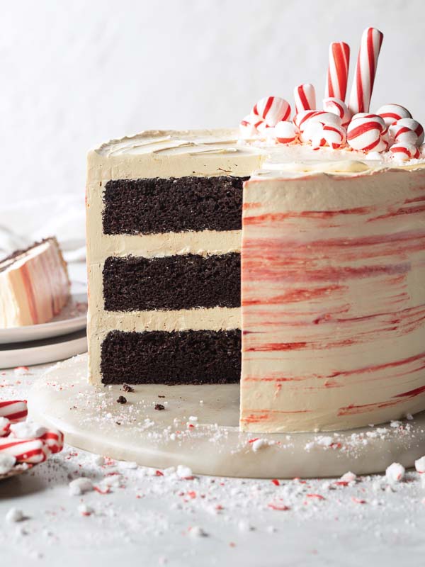 Chocolate-Peppermint Layer Cake