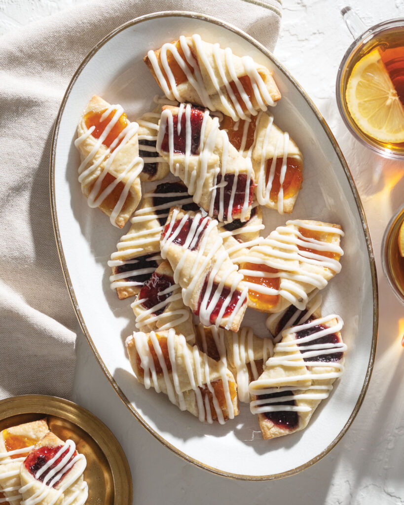 Jam-Filled Kolaczki Cookies