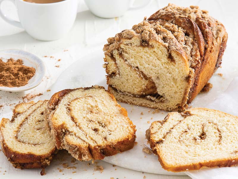 Chai Streusel Babka