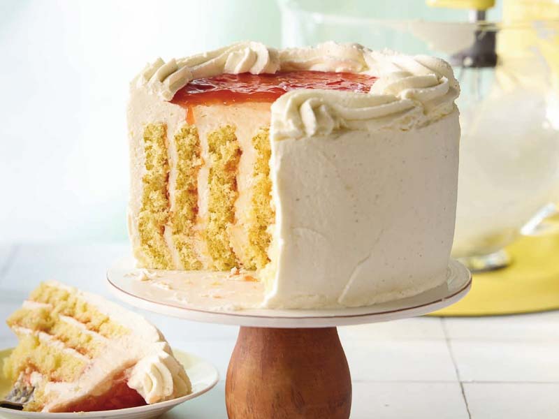 Guava Chiffon Cake