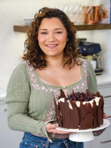 Nilah with her cake