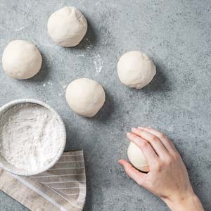 Shaping Bagel Dough