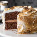 Hot Chocolate Marshmallow Cake