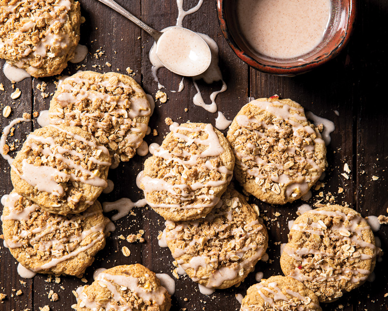 Apple-Streusel Cookies