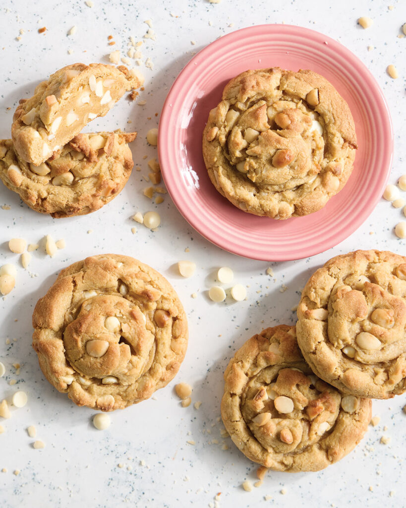 White Chocolate Macadamia Nut Cookies
