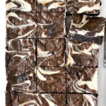 Black Cocoa Cheesecake Brownies