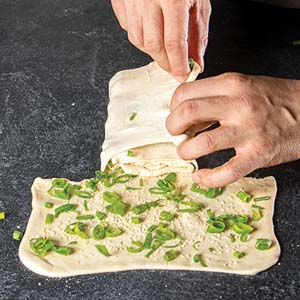 folding dough