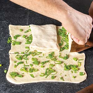 folding dough