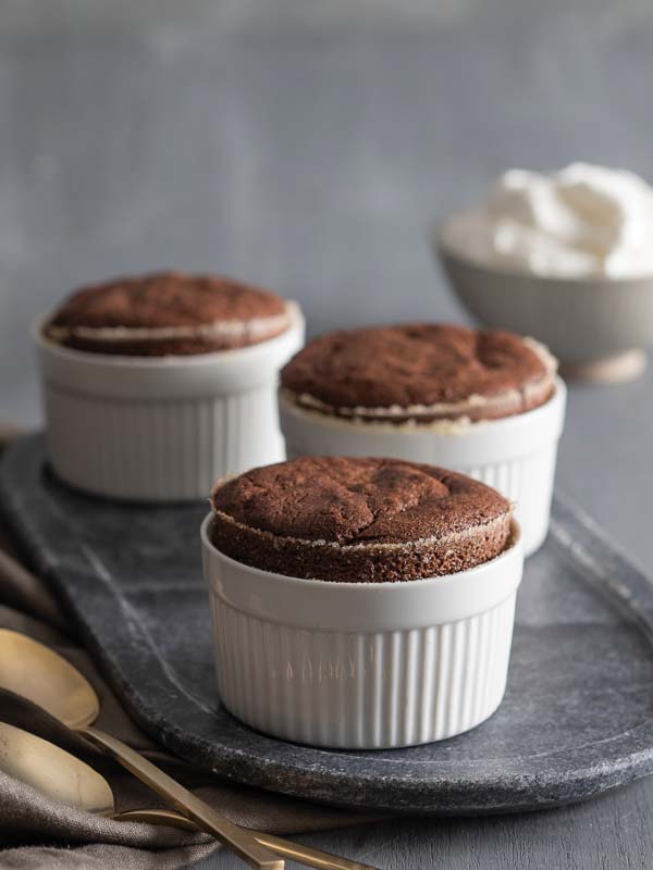 Chocolate Souffles 